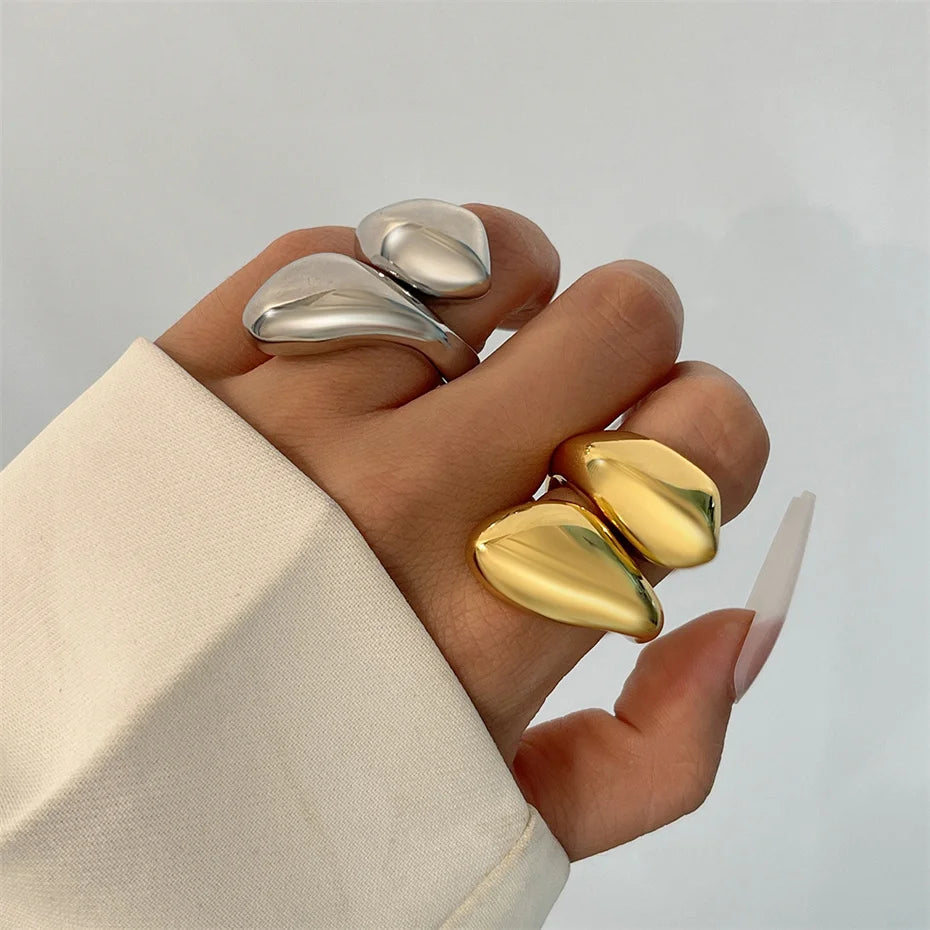 Snake Water Drop Ring