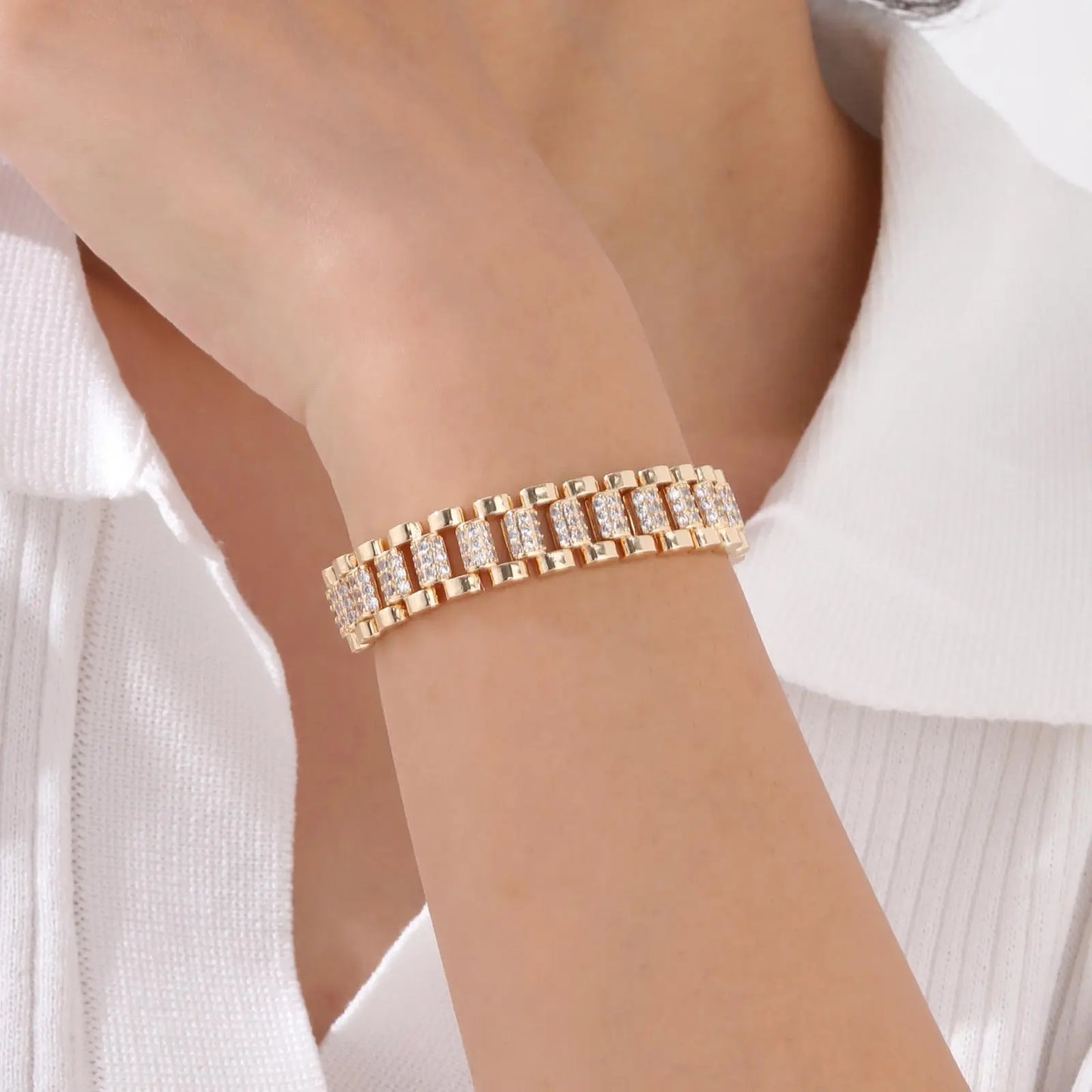 Paperclip Chain Bracelet