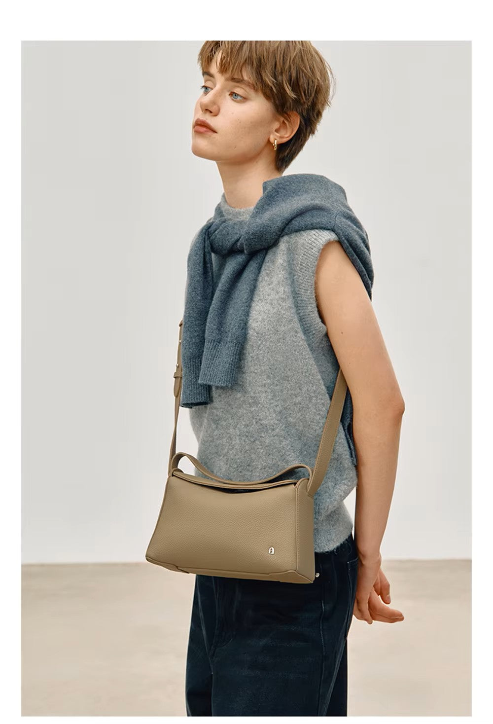 LA FESTIN Top Handle Crossbody Bag