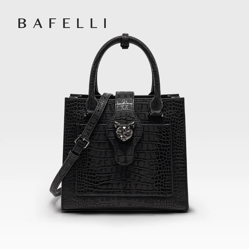 Leather Office Crossbody Bag