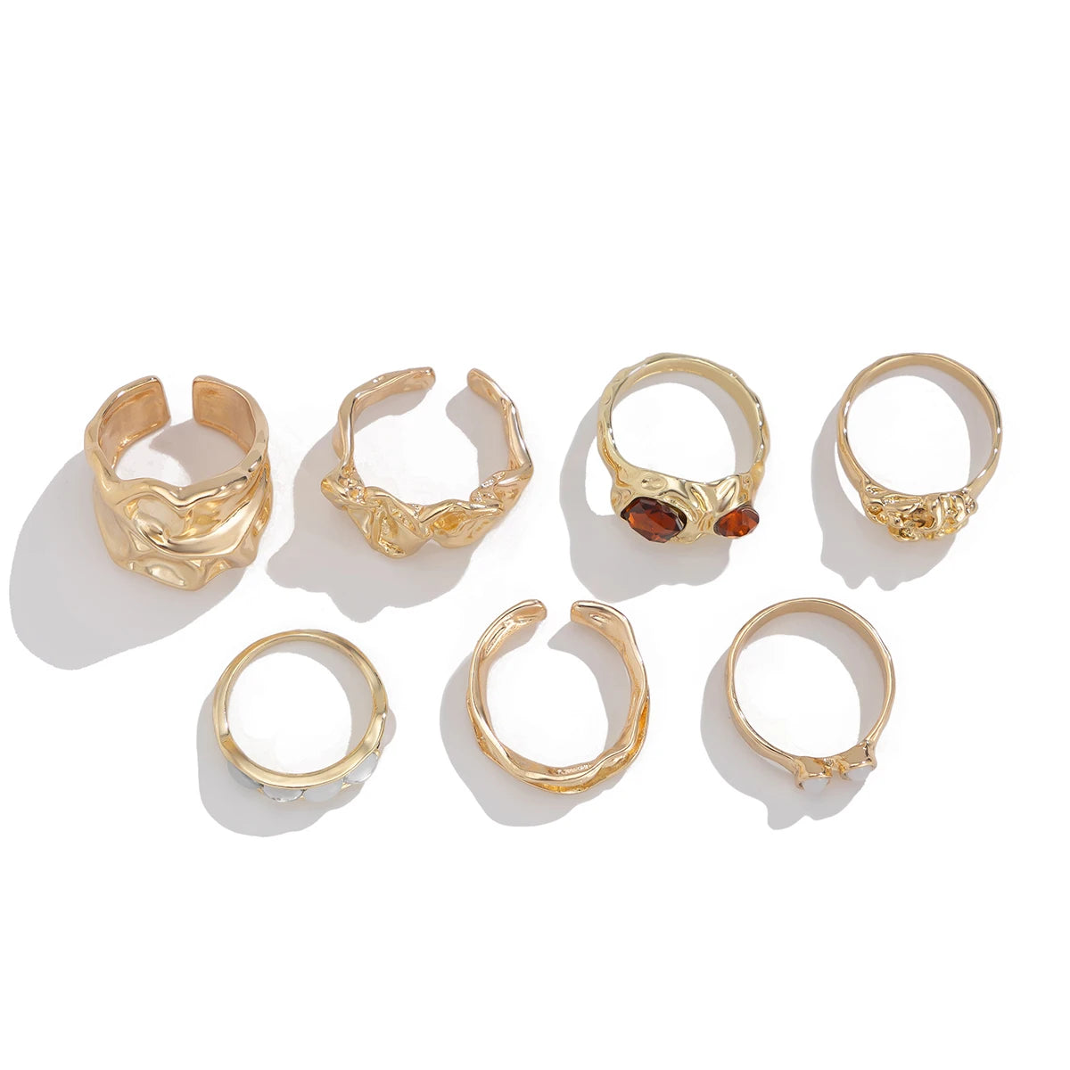 Folded Open Ring Set