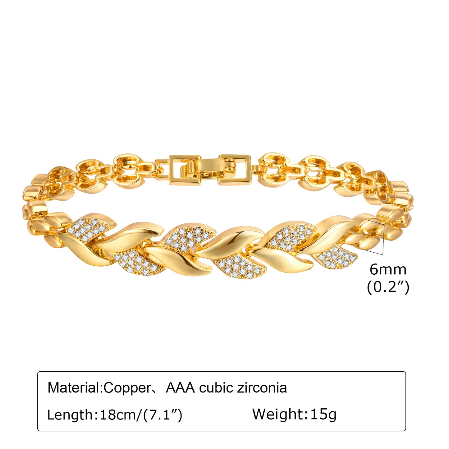 Paperclip Chain Bracelet