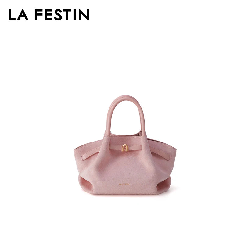 LA FESTIN Leather Bucket Bag
