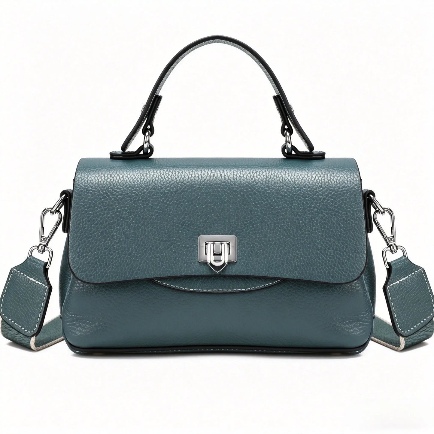 Mini Leather Top Handle Bag