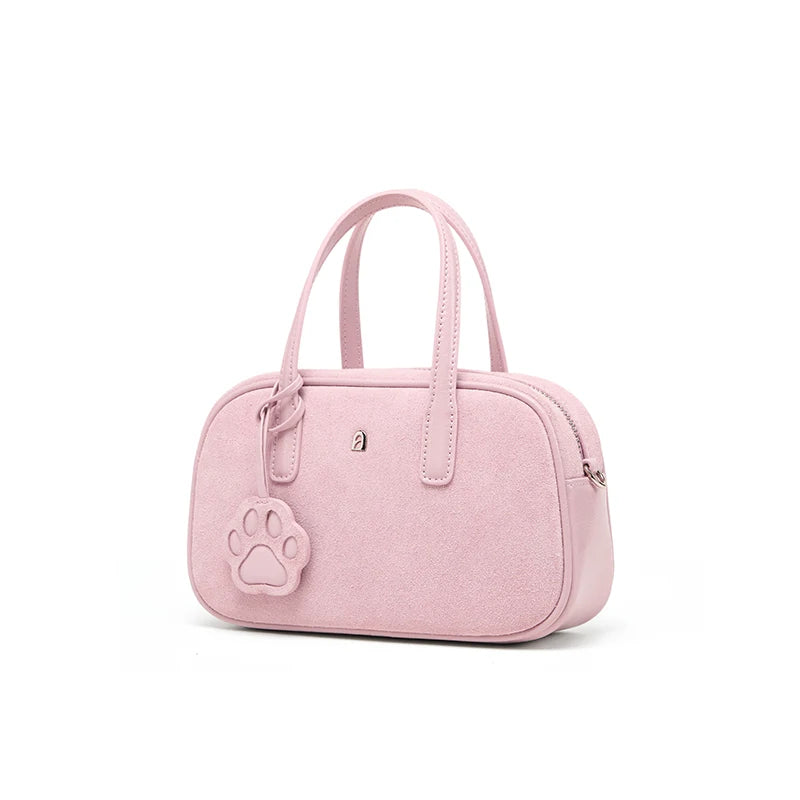 LA FESTIN Suede Shoulder Bag
