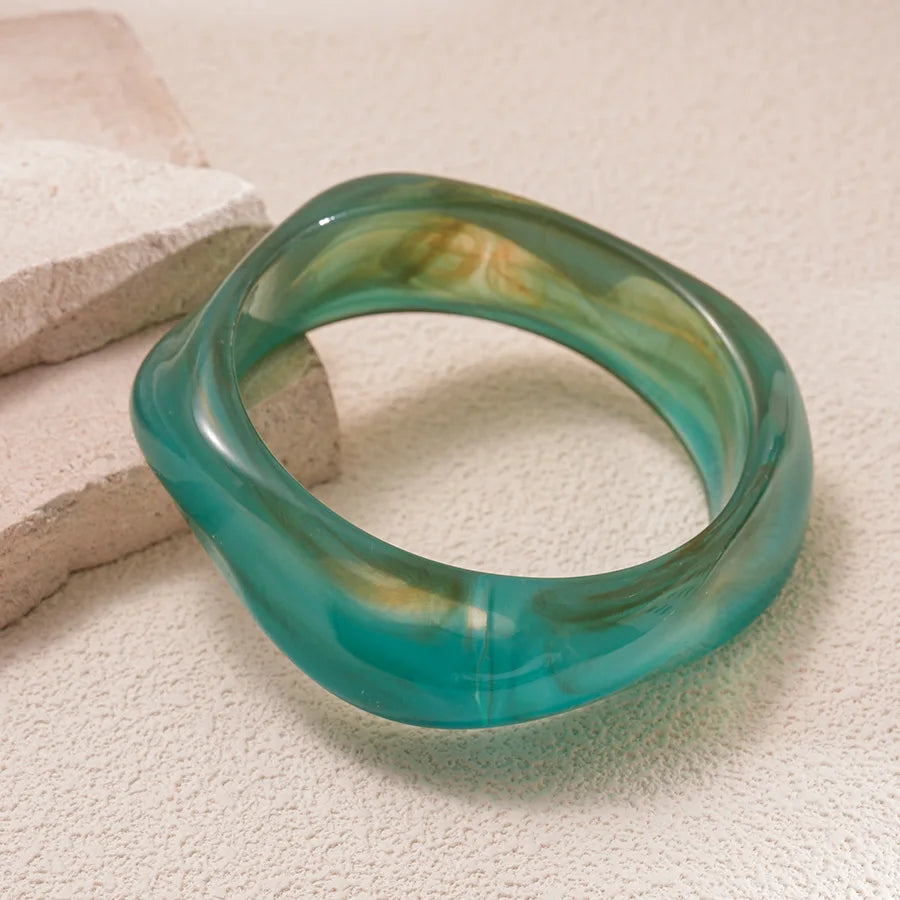 Exaggerated Round Cuff Bangles Bracelet