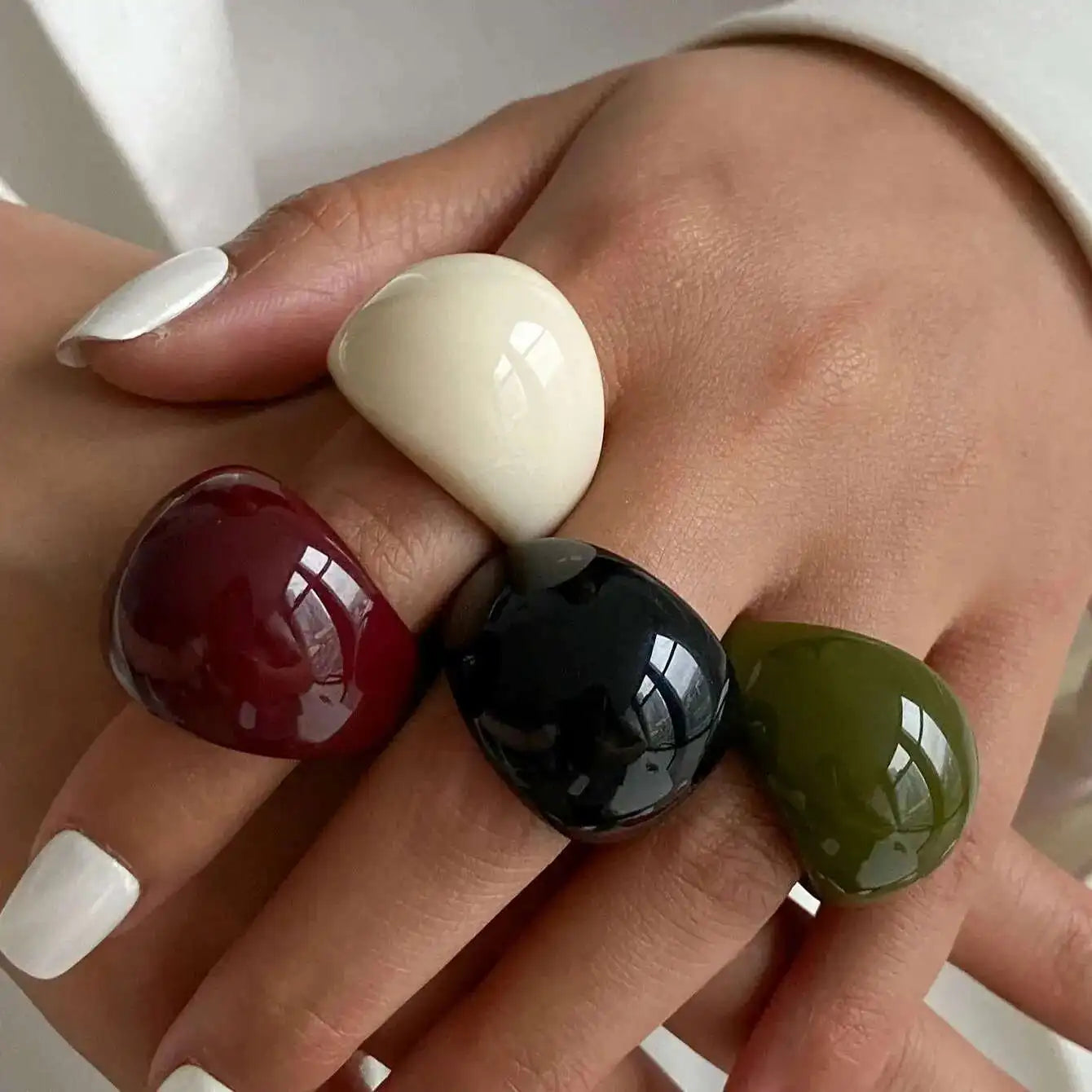 Irregular Resin Ring