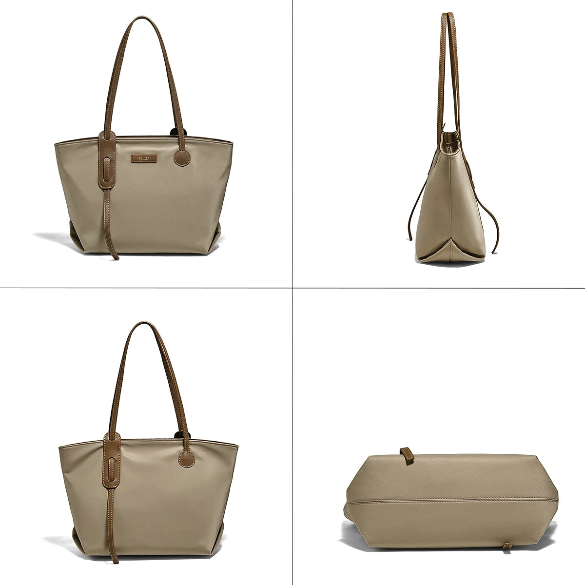 FOXER Large PU Commuter Tote Bag