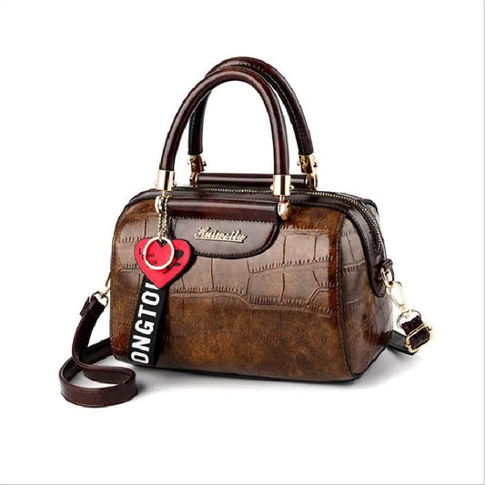 Luxury Crocodile PU Leather Tote Bag