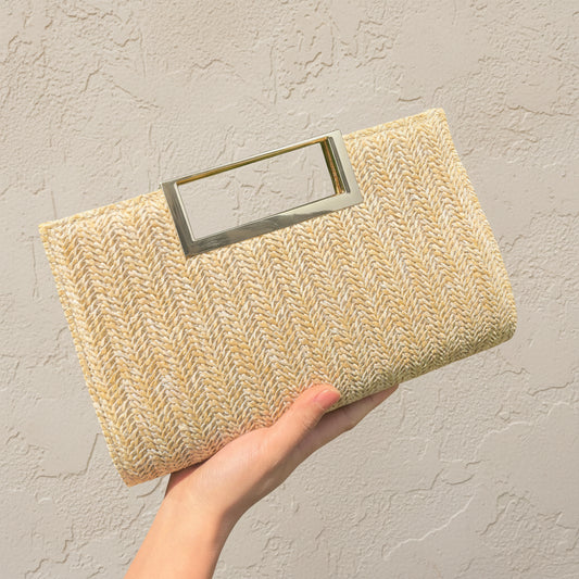 Purses and Handbag Bag Straw Handbag Clutch Purse with