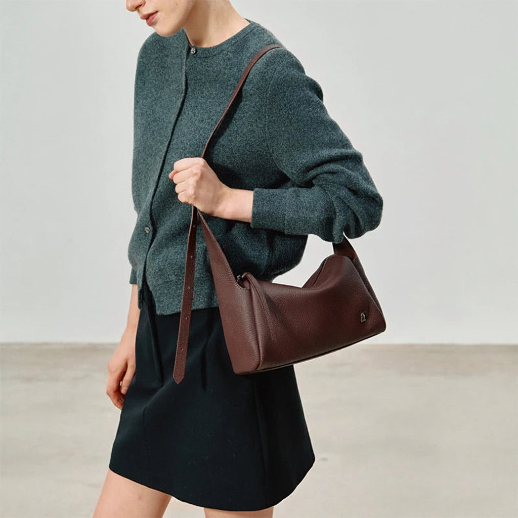 LA FESTIN Leather Tote Shoulder Bag