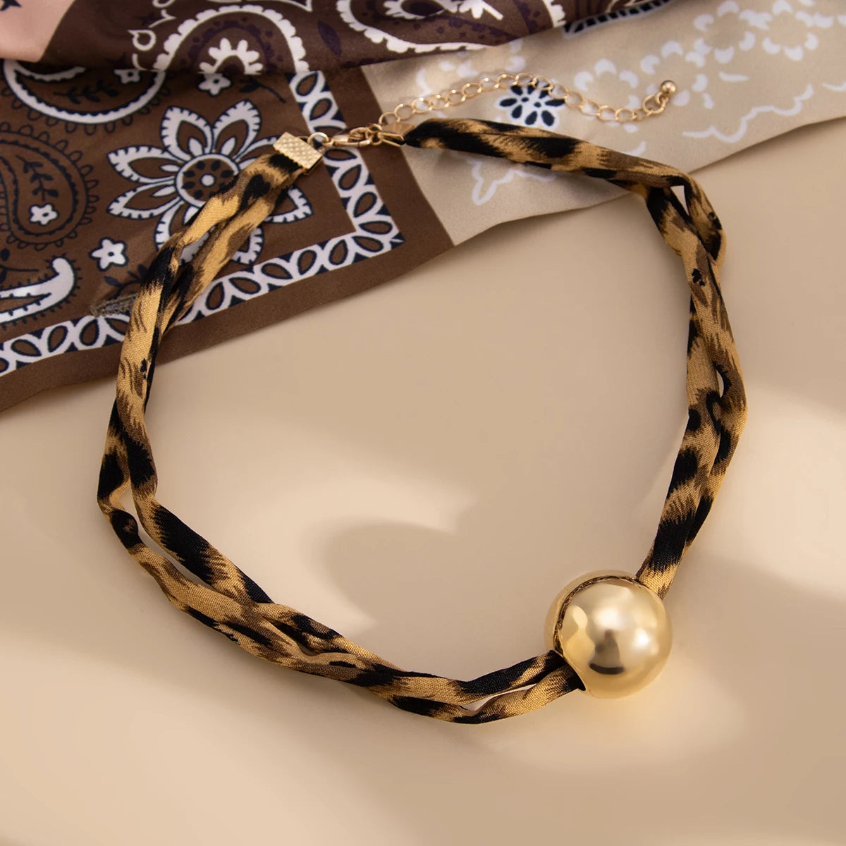 Starfish & Heart Pendant Choker