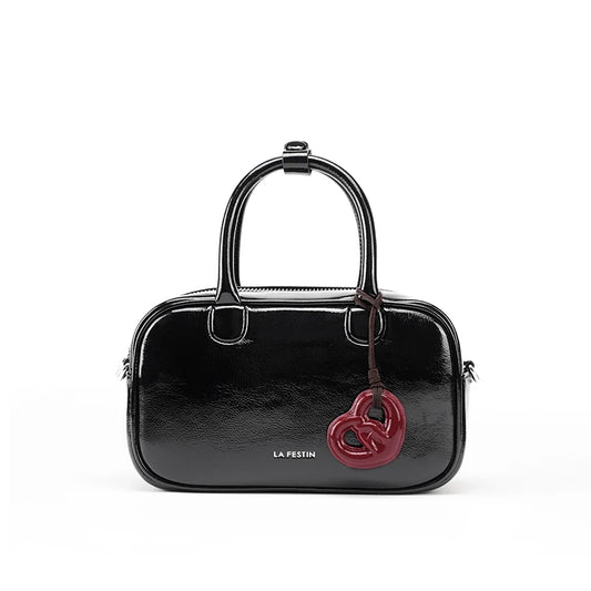 LA FESTIN Classic Leather Crossbody Bag