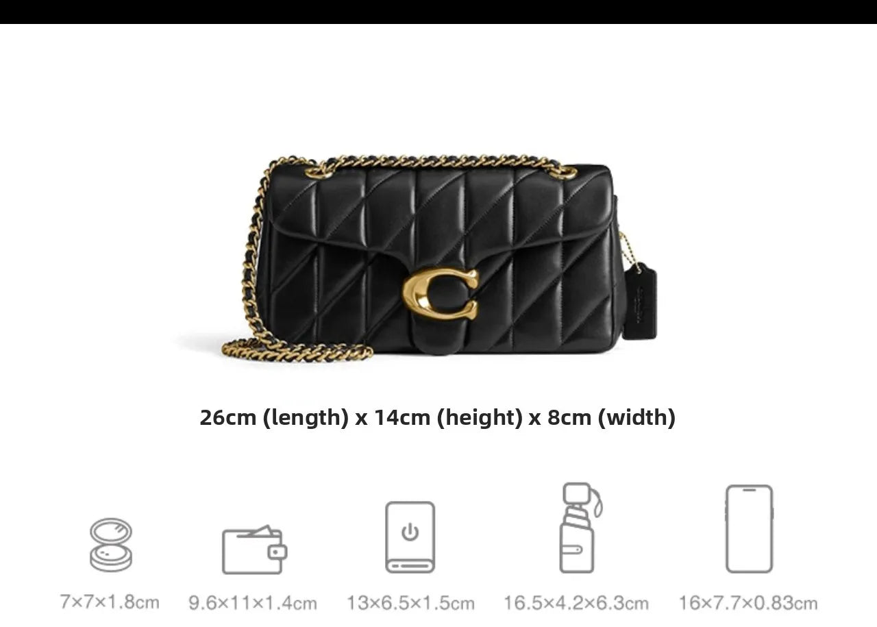 Diamond Chain Crossbody Bag