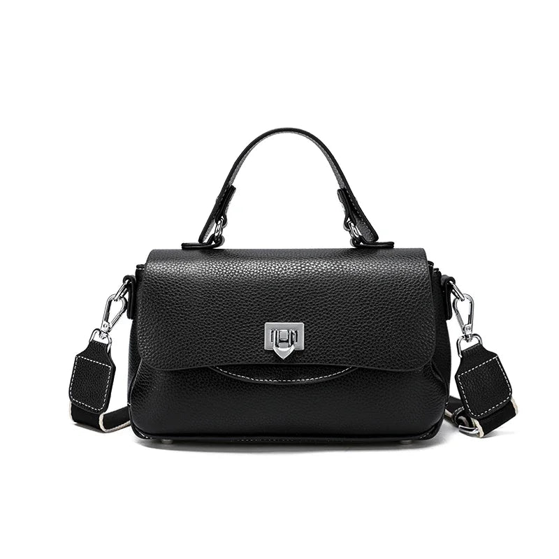 Mini Leather Top Handle Bag