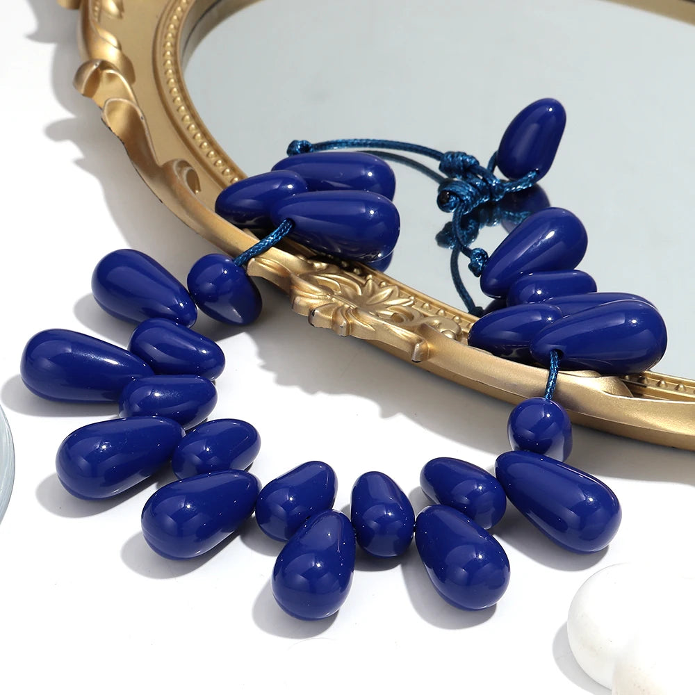 Colorful Resin Statement Choker