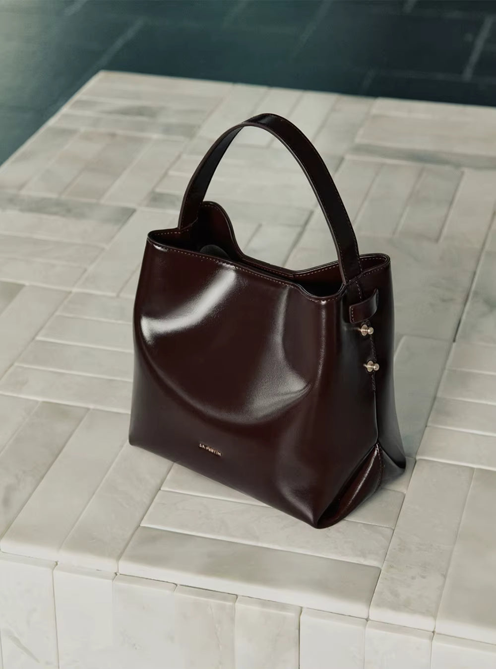 LA FESTIN Bucket Shoulder Tote Bag