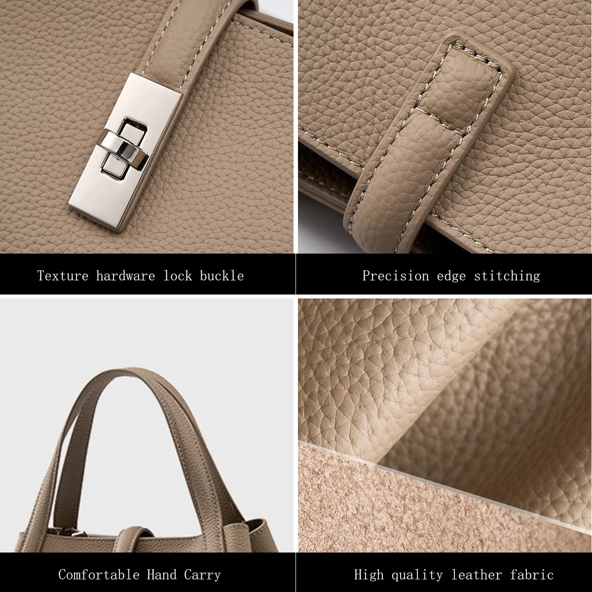 FOXER Genuine Leather Mini Handbag