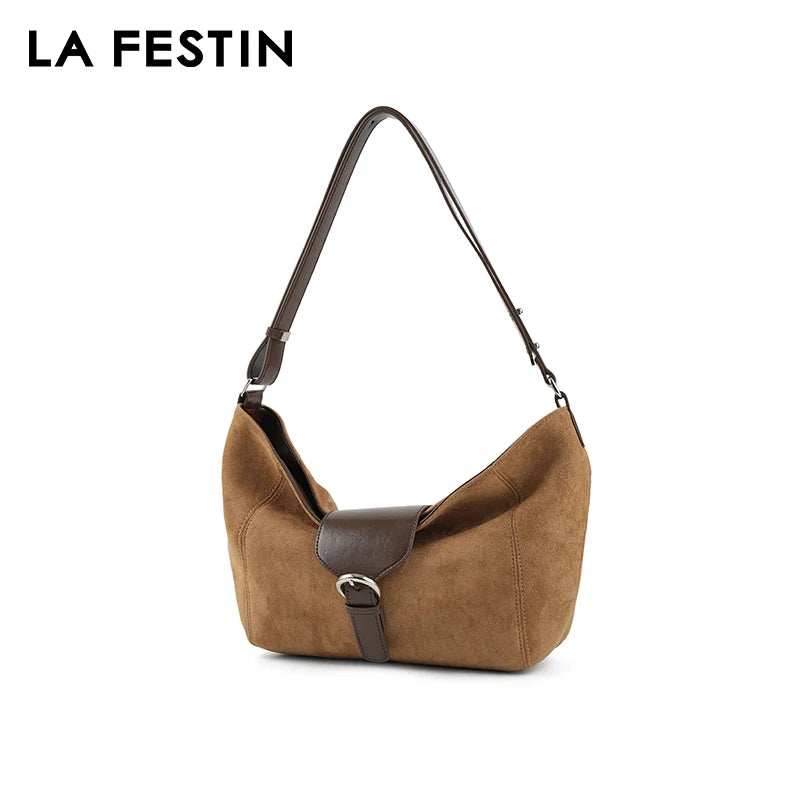 LA FESTIN Large Leather Tote Bag