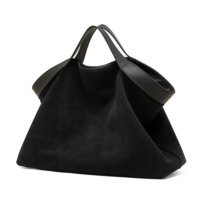 YANATARI Leather Large-Capacity Crossbody Bag