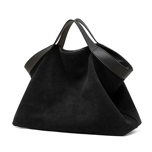 YANATARI Leather Large-Capacity Crossbody Bag