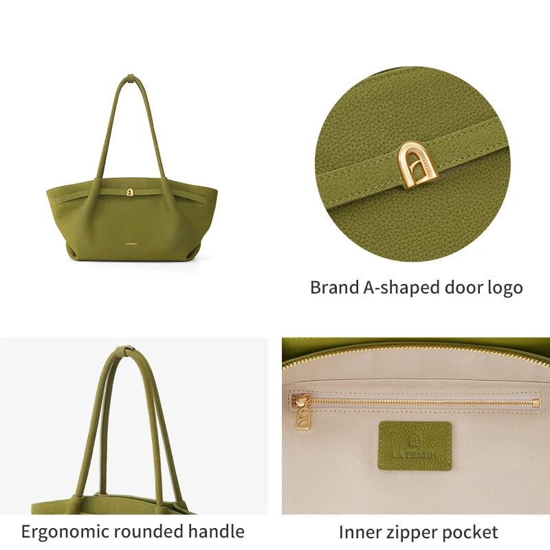 LA FESTIN Leather Shoulder Tote Bag 2026