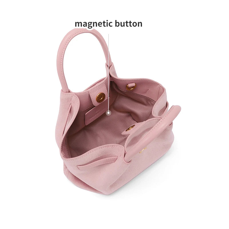 LA FESTIN Leather Bucket Bag