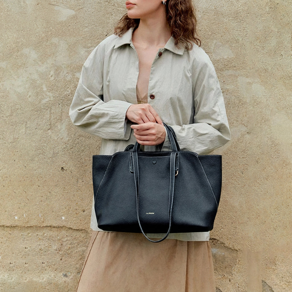 LA FESTIN Large Leather Tote Bag