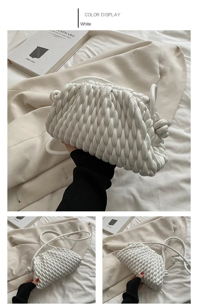 Embroidered Crossbody Shoulder Bag