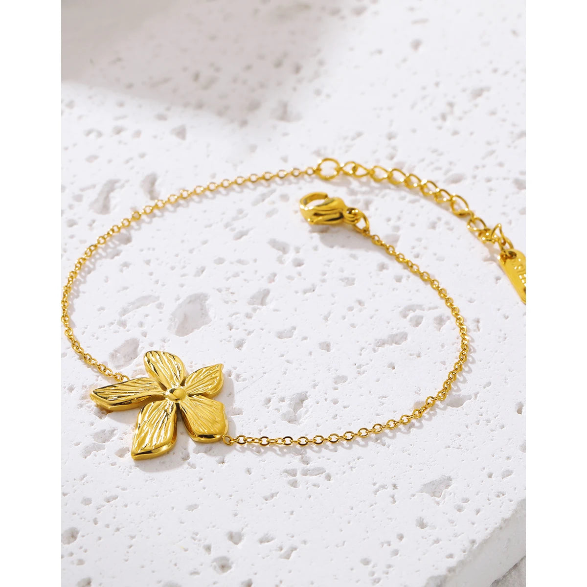 Flower Charm Bracelet