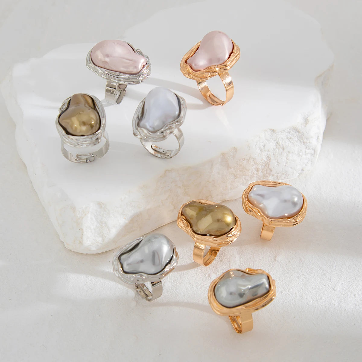 Baroque Pearl Ring