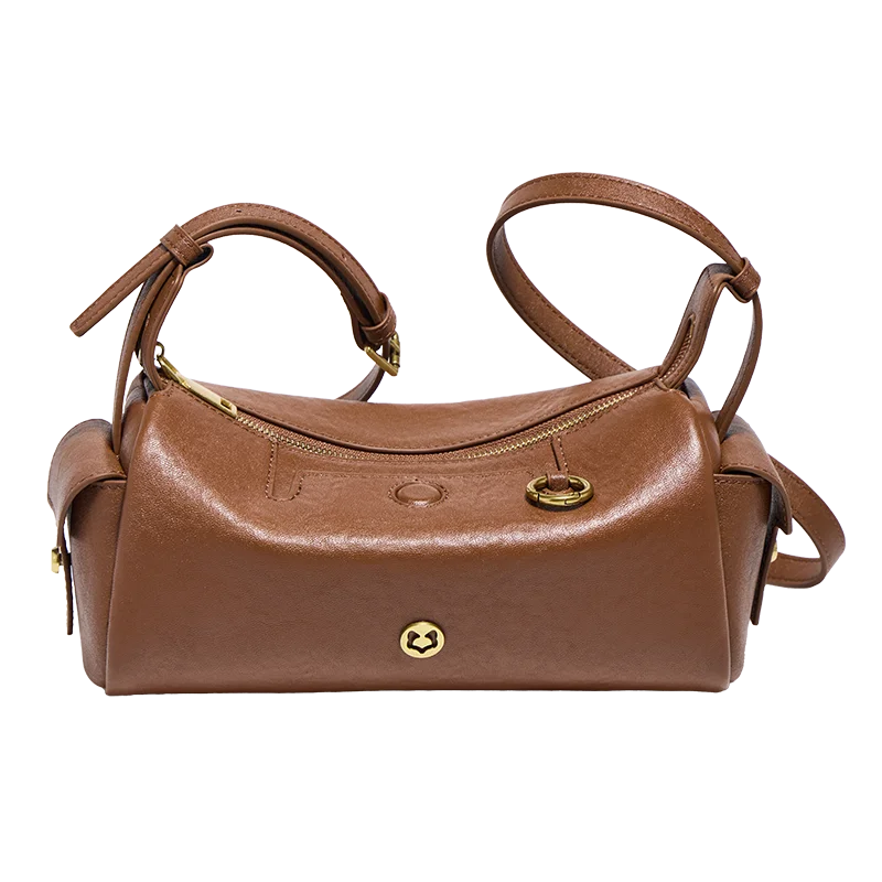 FOXER Women’s Leather Cylinder Bag 2026