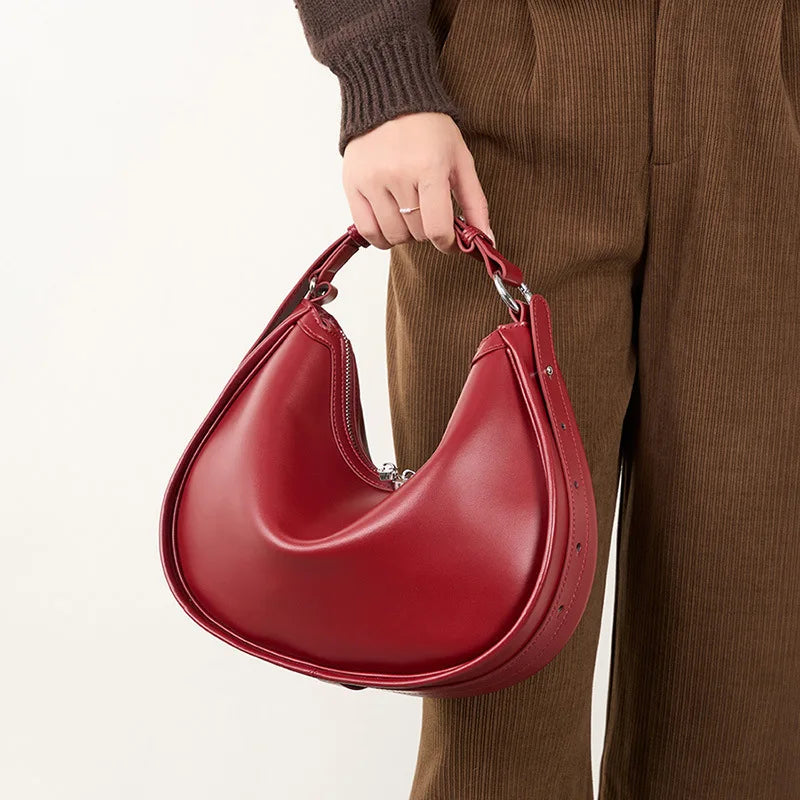 YANATARI Vintage Leather Crossbody Bag