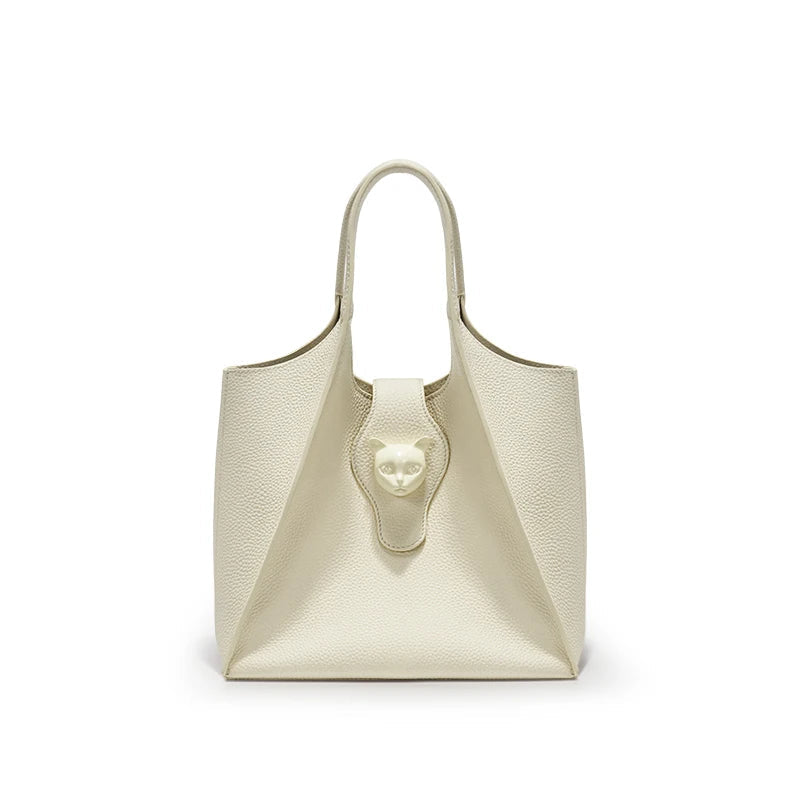 Genuine Leather Travel Tote