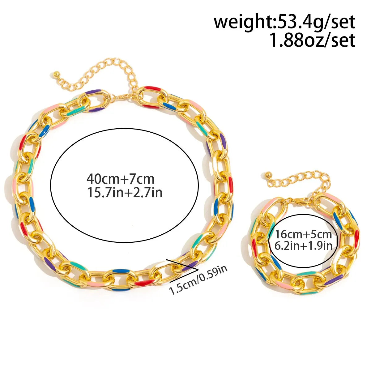 Bohemian Cross Jewelry Set