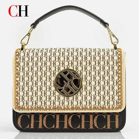 Solid Design Shoulder Bag Dark Letter Embossed Ladies Party Bag Exquisite Luxury Brand Fashion Vintage Design Handbag Classic