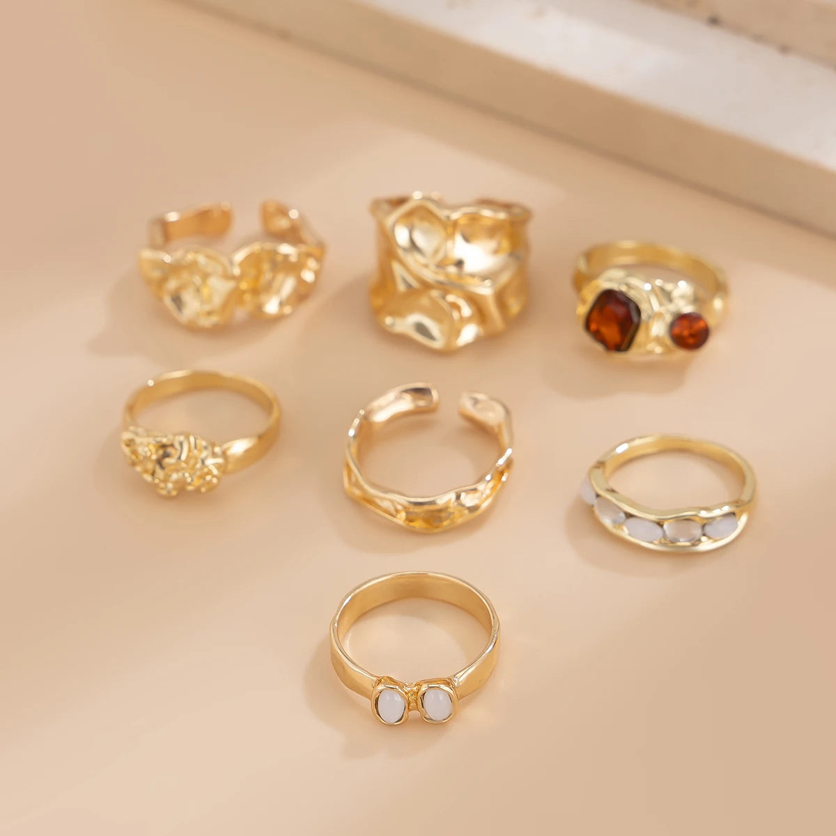 Folded Open Ring Set
