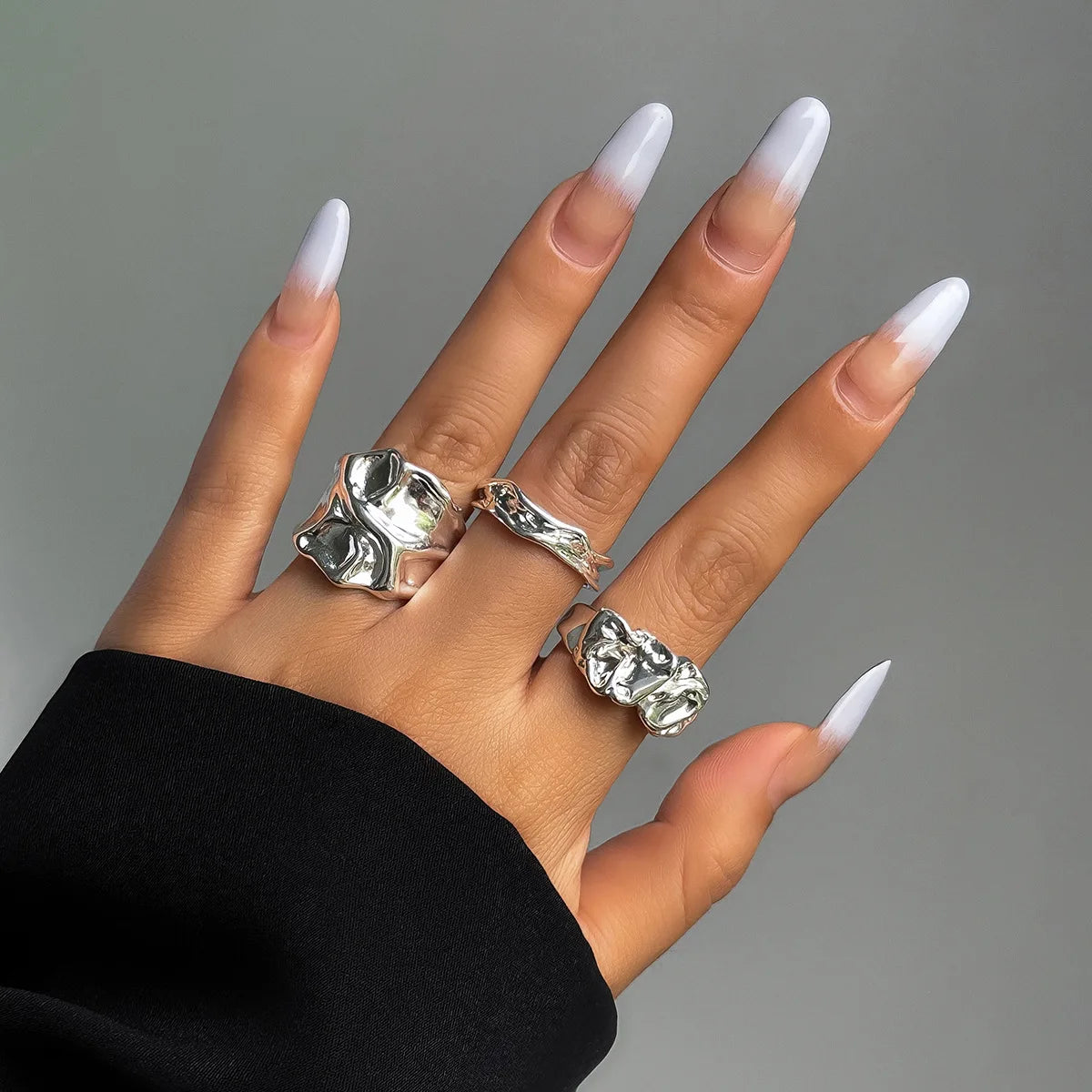 Sun & Starfish Ring Set