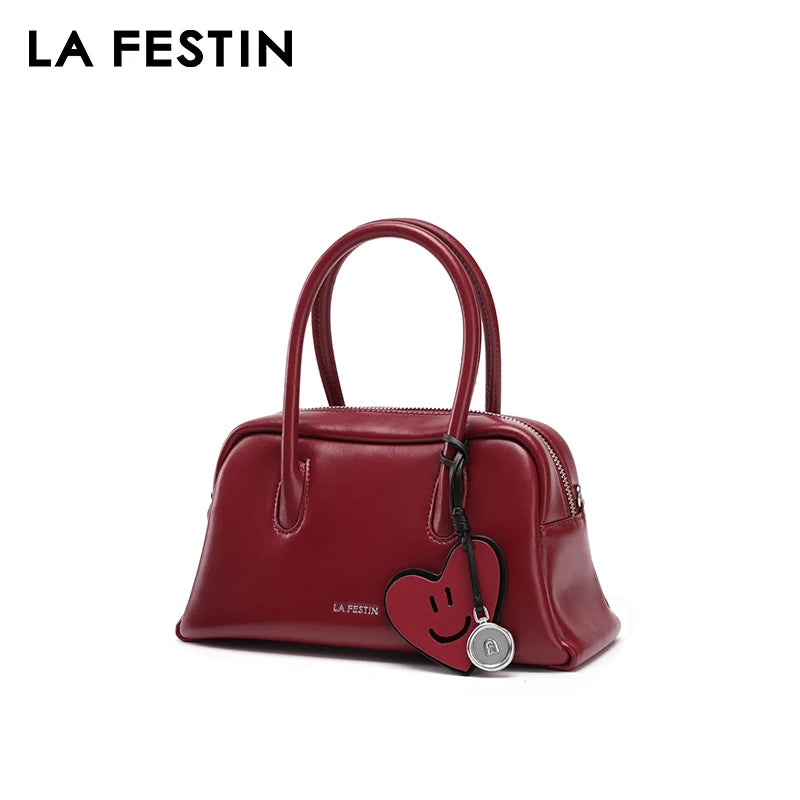 LA FESTIN Leather Crossbody Handbag