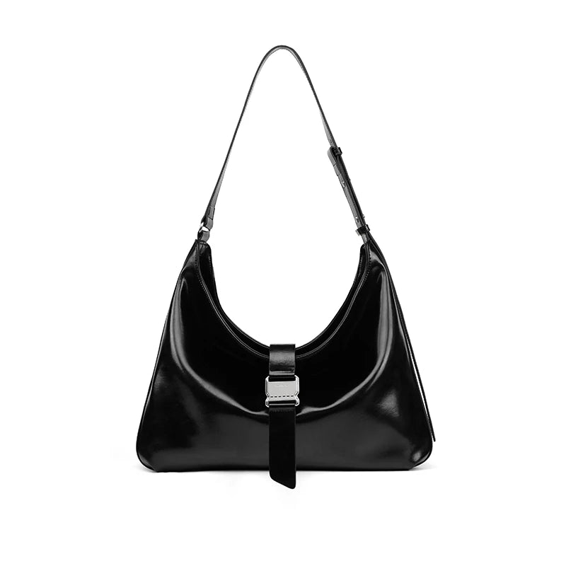 LA FESTIN Large Leather Hobo Bag