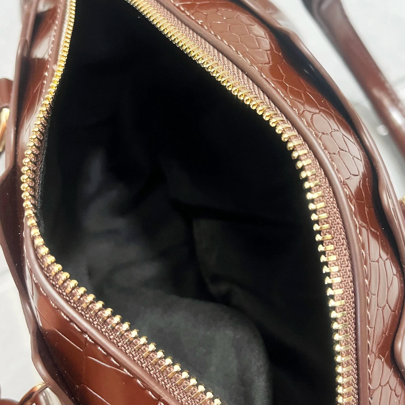Handmade PU Leather Shoulder Bag