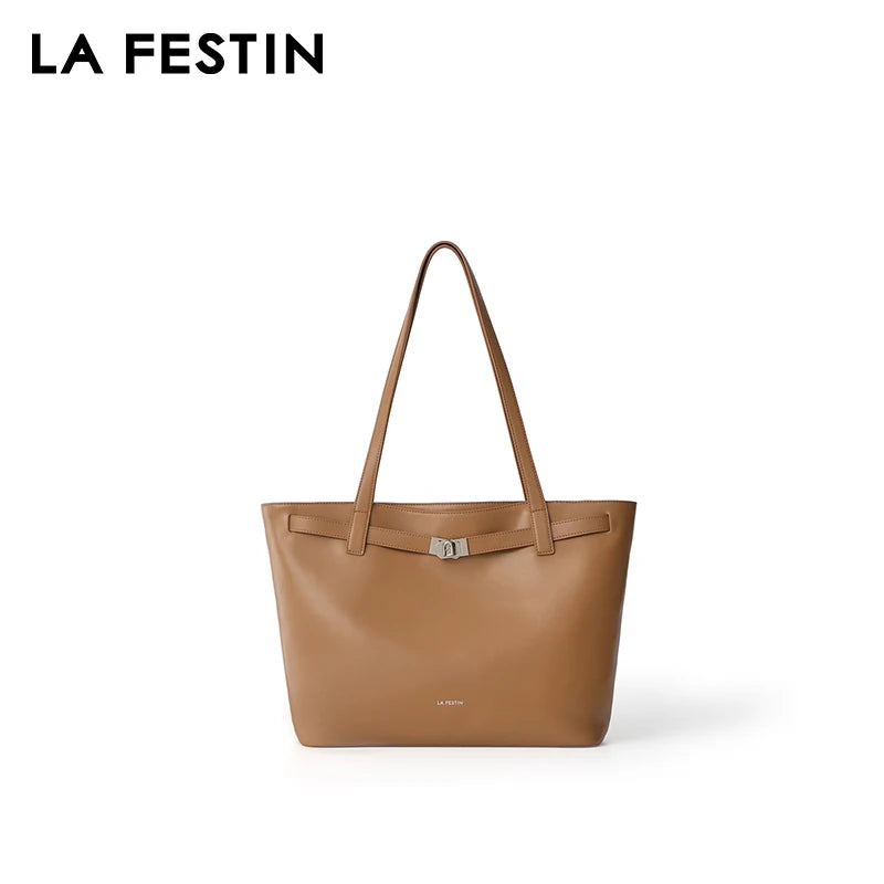 LA FESTIN Large Top Handle Tote Bag