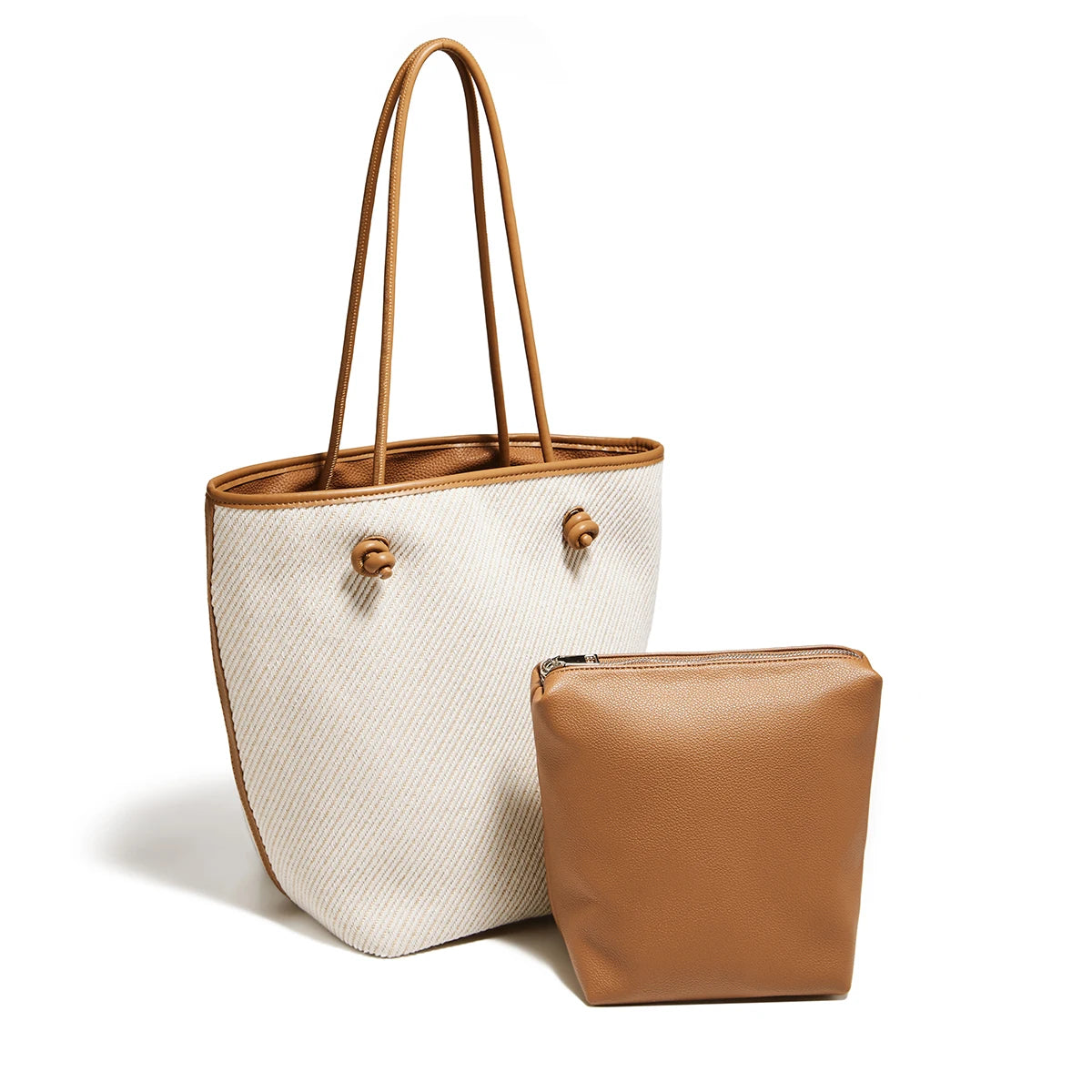 FOXER Women’s Fabric Bucket Tote Bag 2026