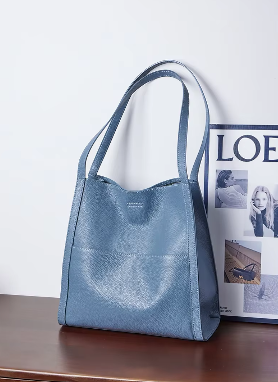 Large Leather Tote Bag 2026