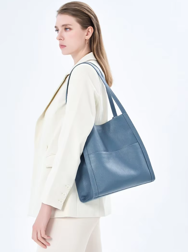 Large Leather Tote Bag 2026