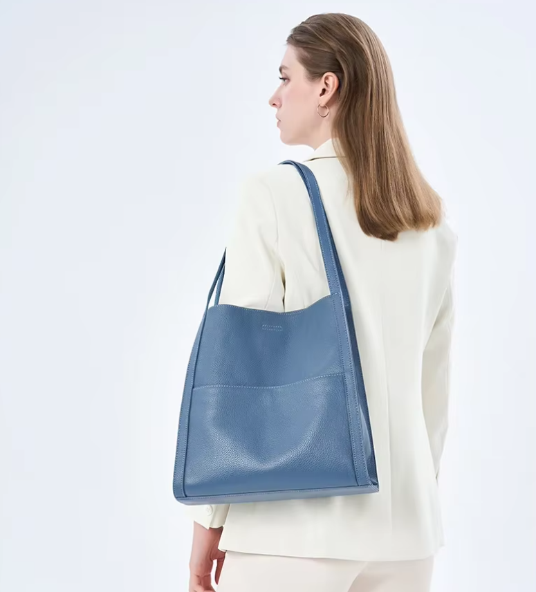 Large Leather Tote Bag 2026