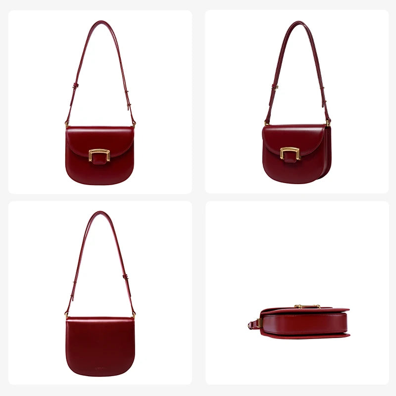 LA FESTIN Saddle Crossbody Bag