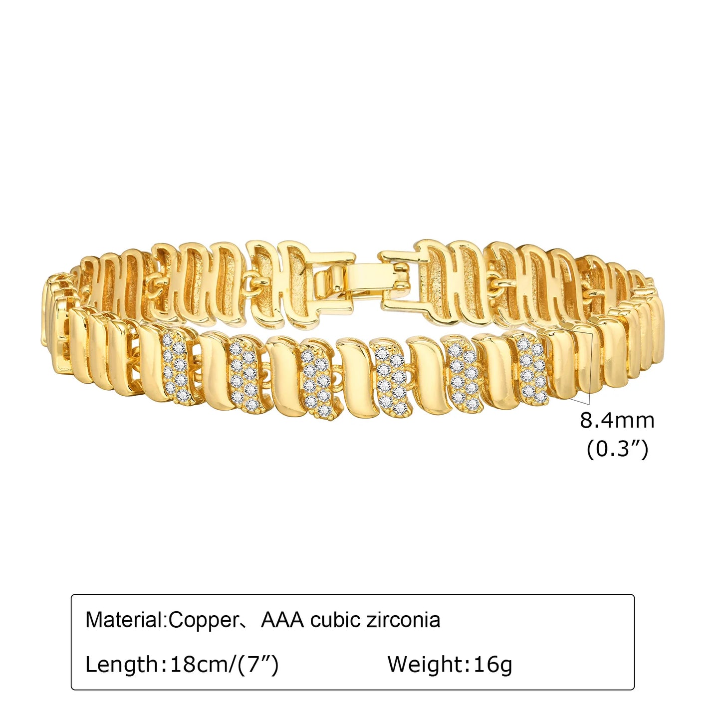 Paperclip Chain Bracelet