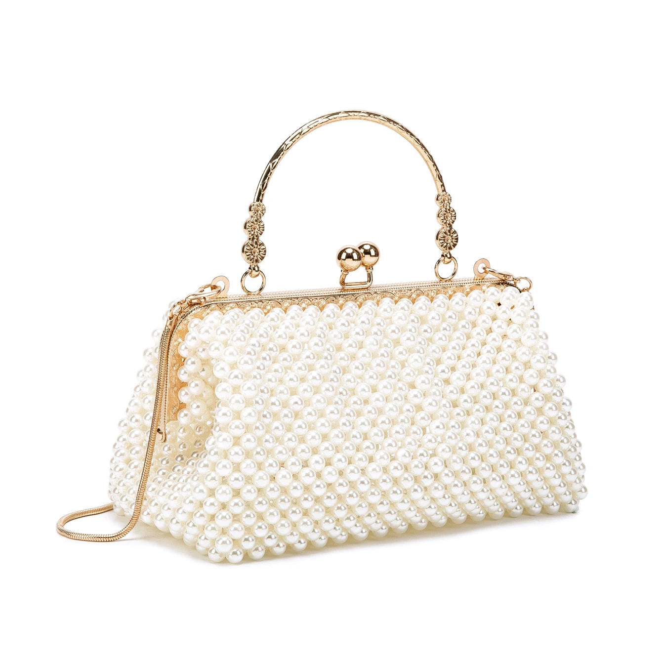 Purses and Handbag Luxury Designer Clutch Purse Handmade Pearl