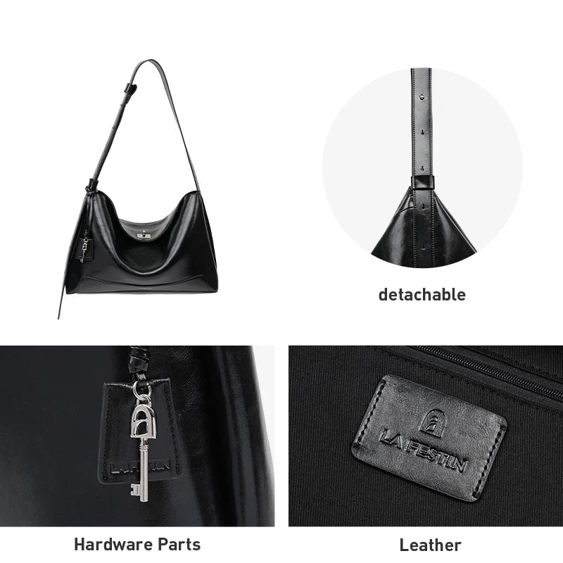 LA FESTIN Large Crossbody Tote Bag